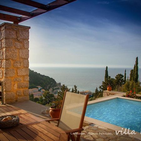 Villa Dioni Áyios Nikítas Buitenkant foto