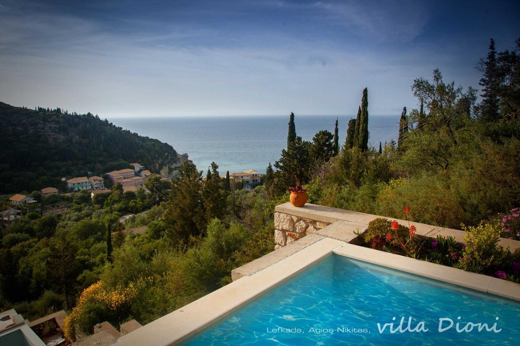 Villa Dioni Áyios Nikítas Buitenkant foto